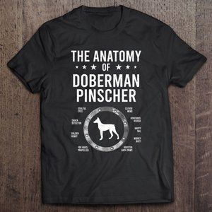 Anatomy Of Doberman Pinscher Dog Lover Mother's Day Gift